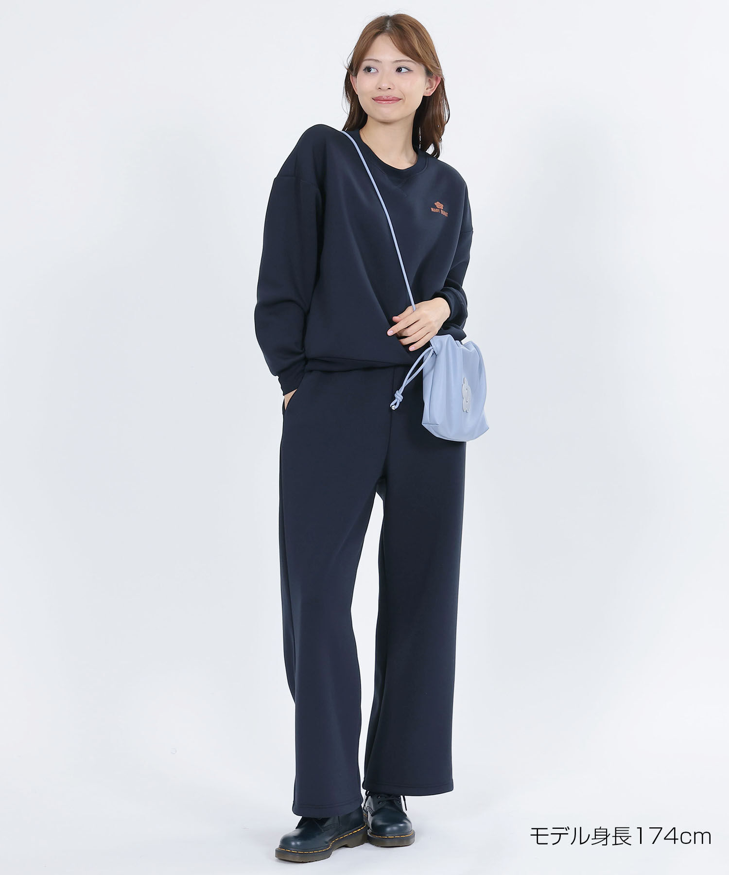 MARY QUANT「ロゴボンディング プルオーバー」|スウェット・ジャージ|