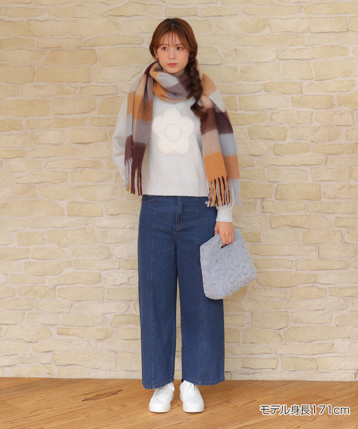 MARY QUANT「ソフトブークレー ストール」|ストール|