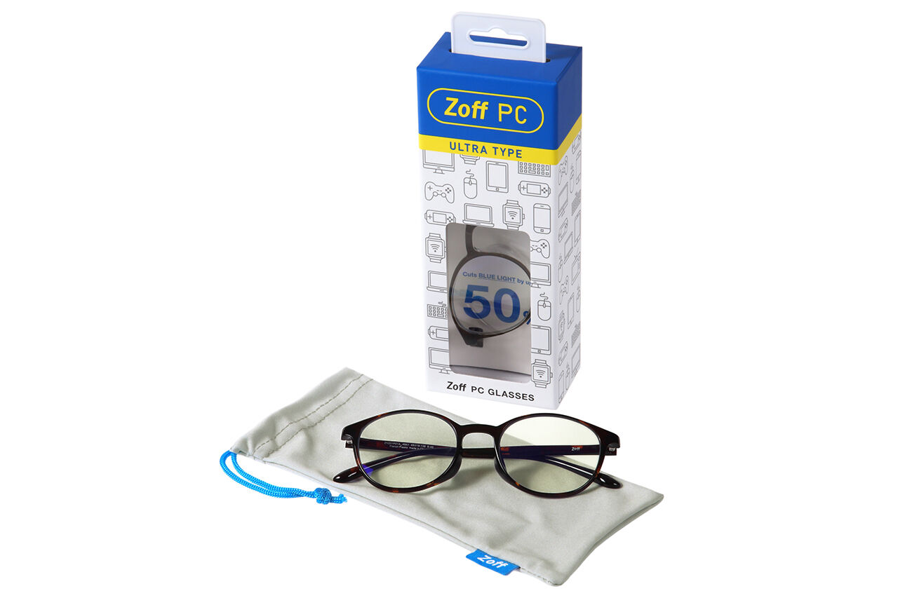  「ボストン型 PCメガネ｜Zoff PC ULTRA TYPE（ブルーライトカット率約50％）」|サングラス|