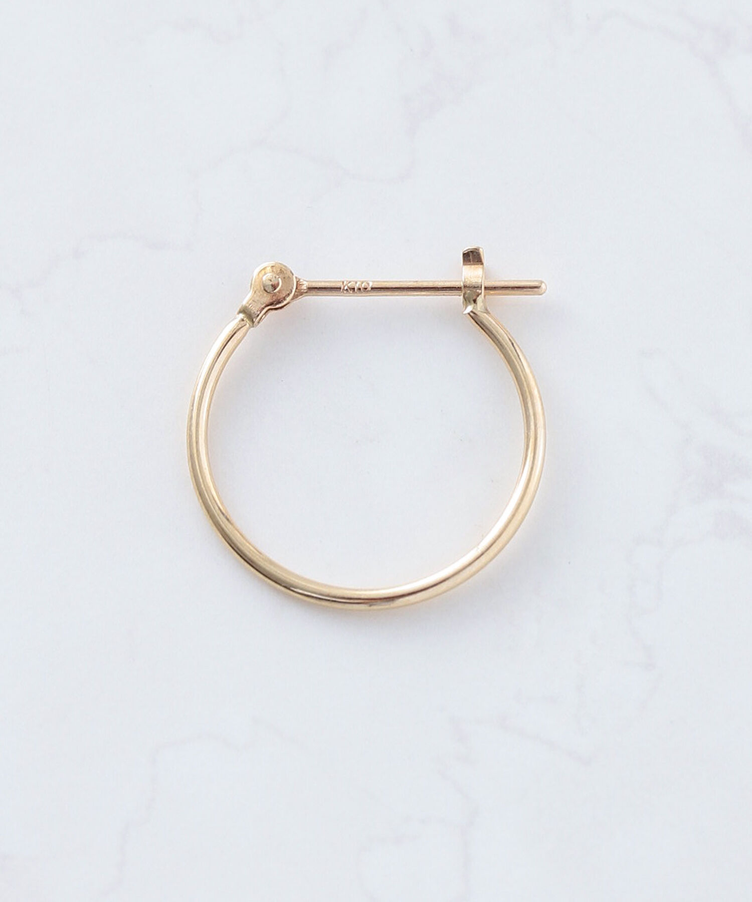  「K10 フープピアス15mm」|ピアス|