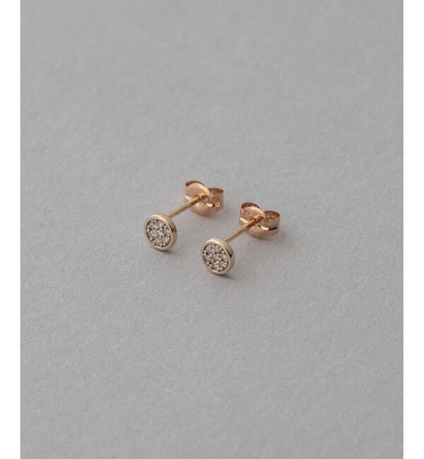 ete「K10 ブリリアント ダイヤモンド ピアス」|ピアス|