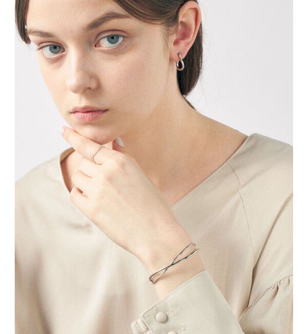 ete「クロス バングル」|ブレスレット・バングル|