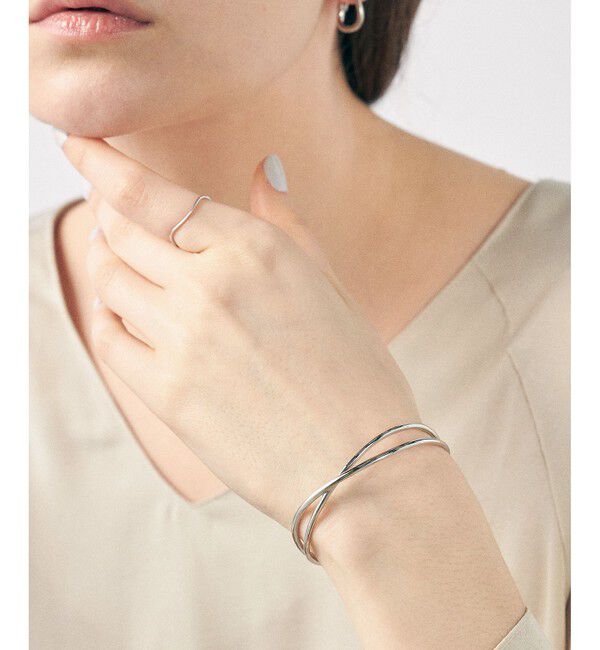 ete「クロス バングル」|ブレスレット・バングル|