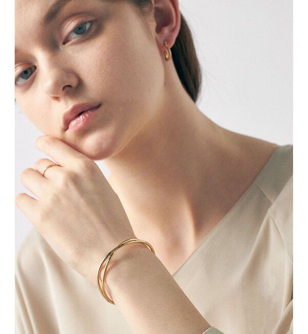 ete「クロス バングル」|ブレスレット・バングル|