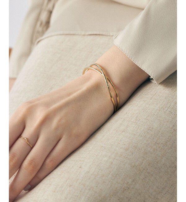 ete「クロス バングル」|ブレスレット・バングル|