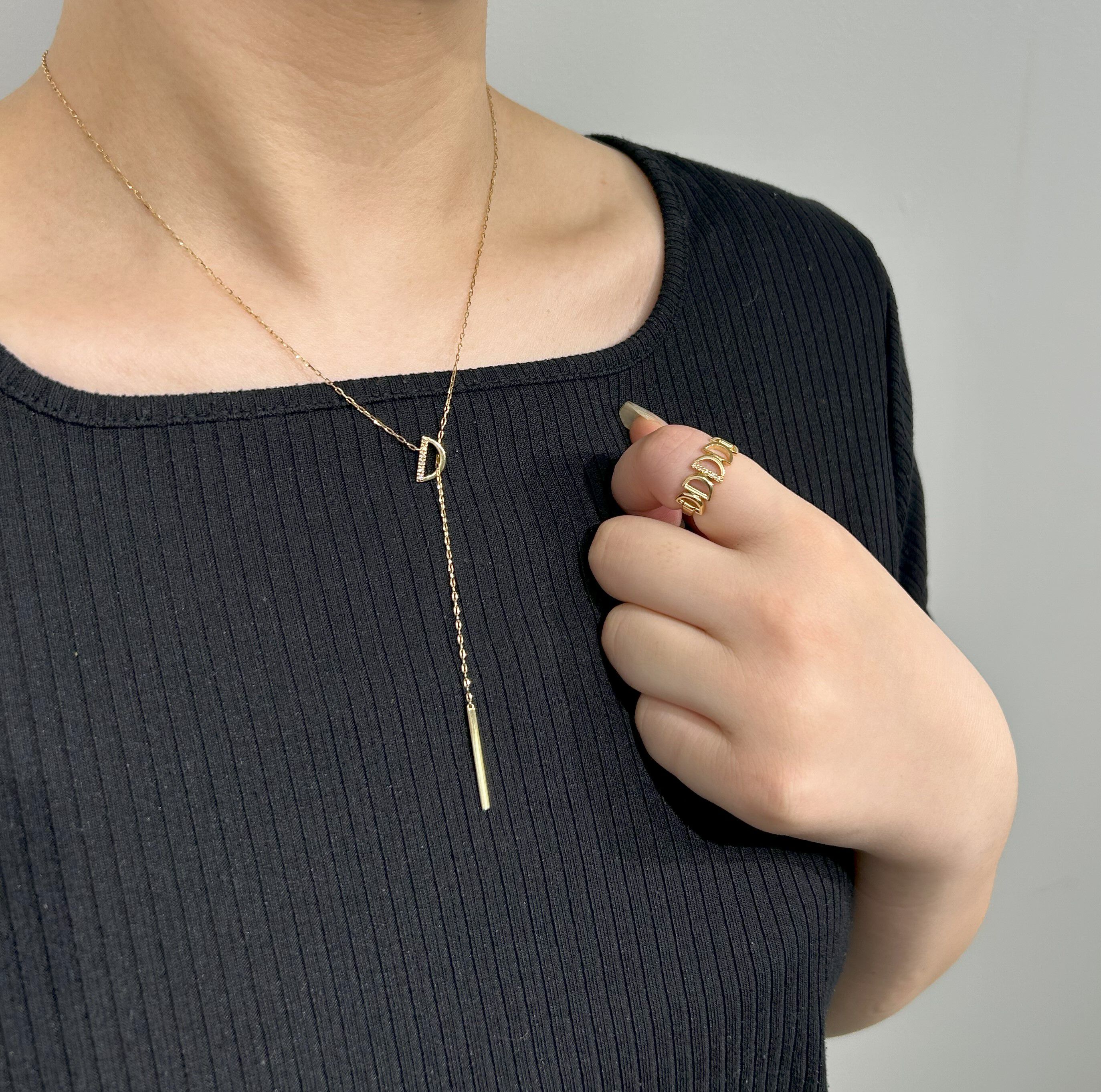 STAR JEWELRY「HALF MOON」|ネックレス|