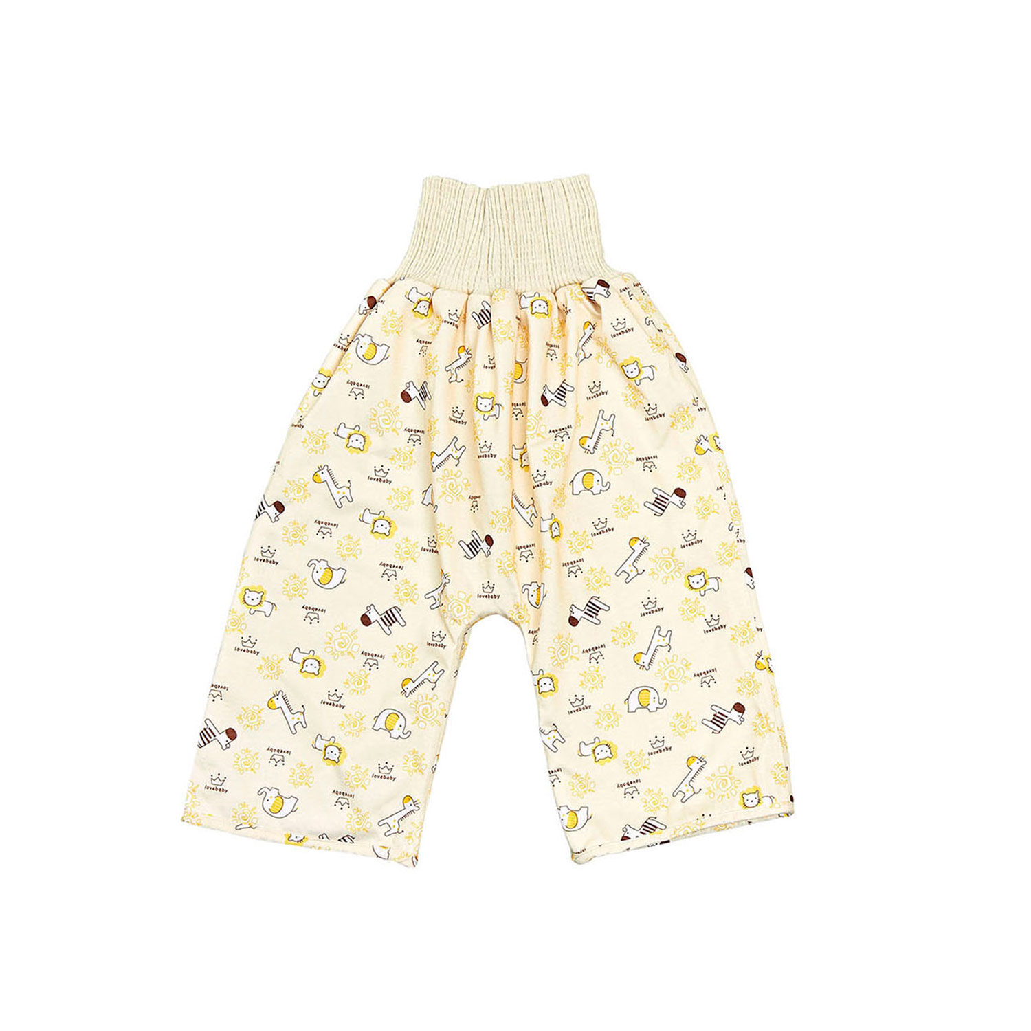 BACKYARD FAMILY「おねしょ ズボン 腹巻付 おねしょ対策ケット cogit コジット パンツタイプ 寝冷え対策」|その他ベビー用品|イエロー2