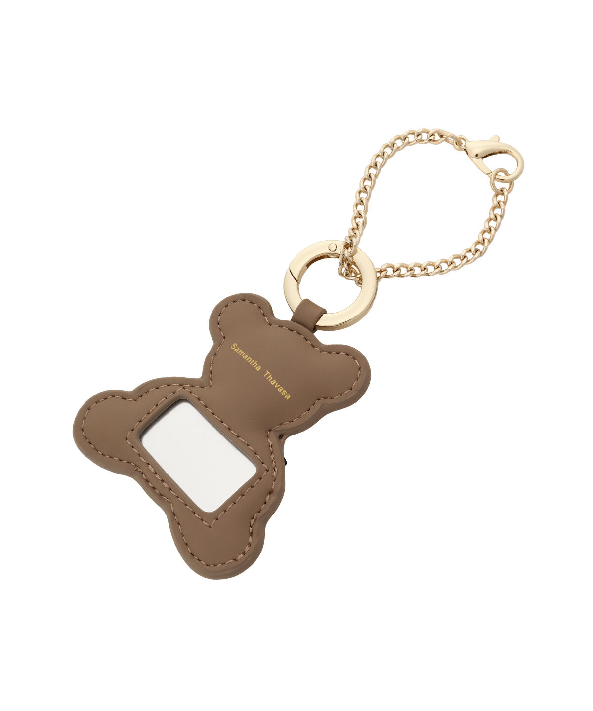 Samantha Thavasa「ベアモチーフ ミラーバッグチャーム」|チャーム・キーホルダー|