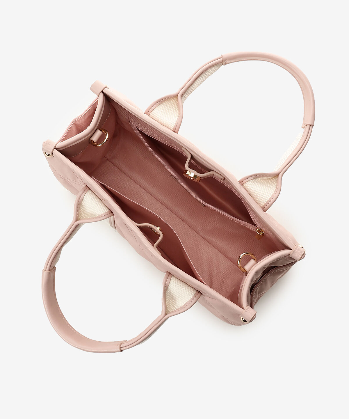 Samantha Vega「ロゴテープキルティングハンドバッグ（小）」|ハンドバッグ|