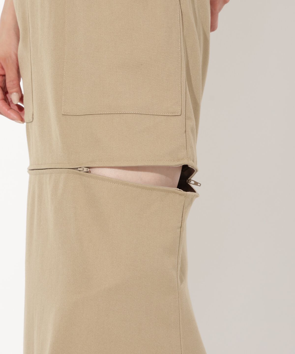 アンドクチュール「サスペ付き2wayスカート」|タイト|