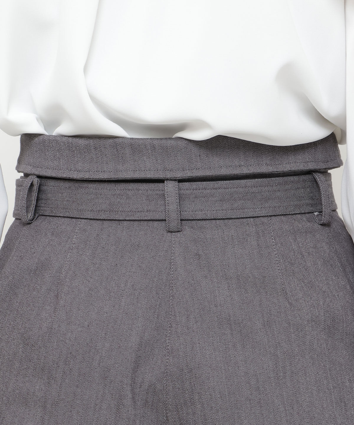 アンドクチュール「デニムライクハイウエストパンツ」|その他|