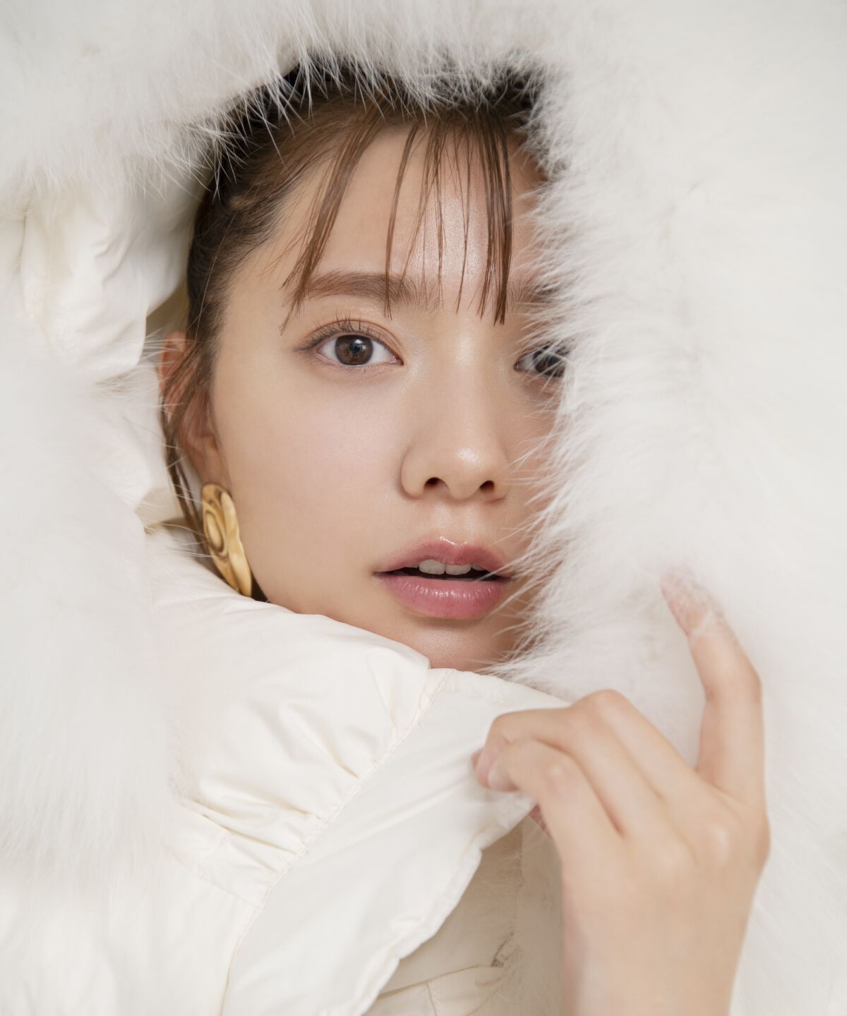 アンドクチュール「FOXファー付きショートダウン」|ダウン|