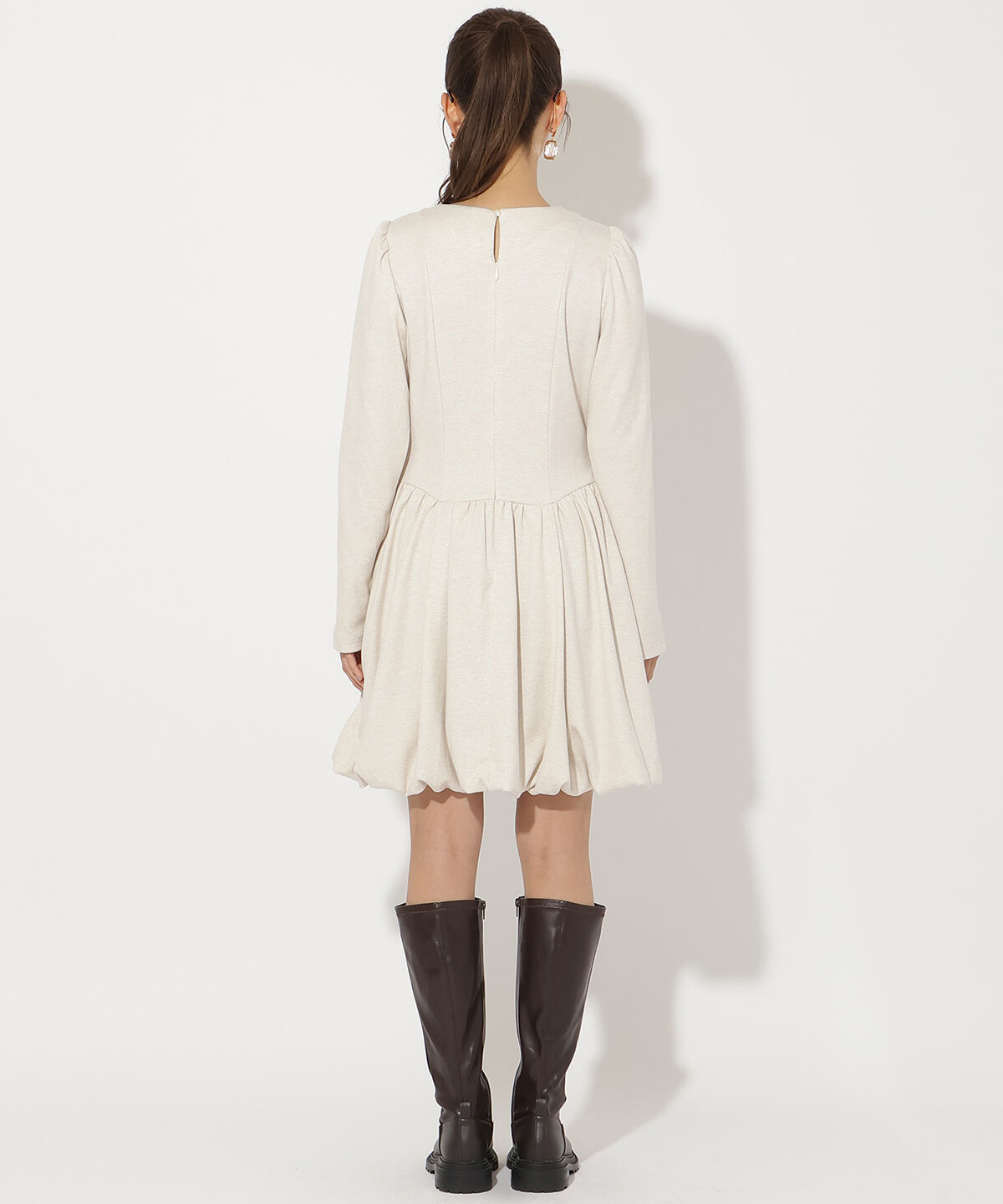 アンドクチュール「バルーンミニワンピース」|ワンピース|