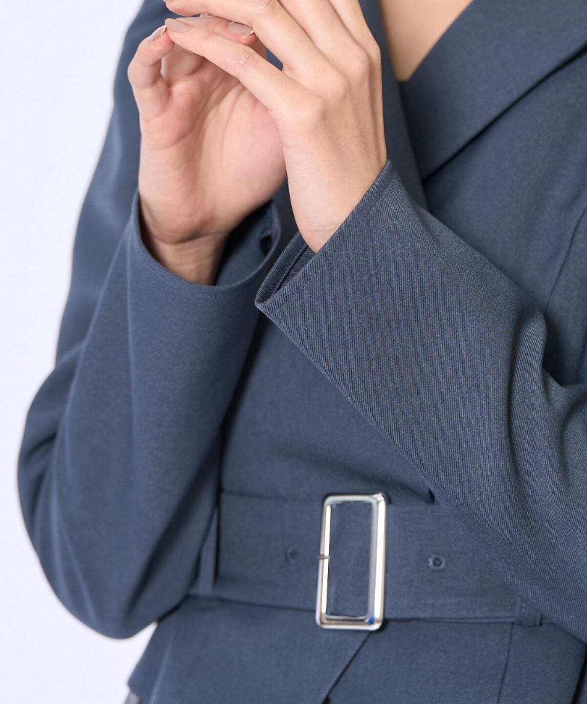 アンドクチュール「プリーツレイヤードワンピース」|ワンピース|