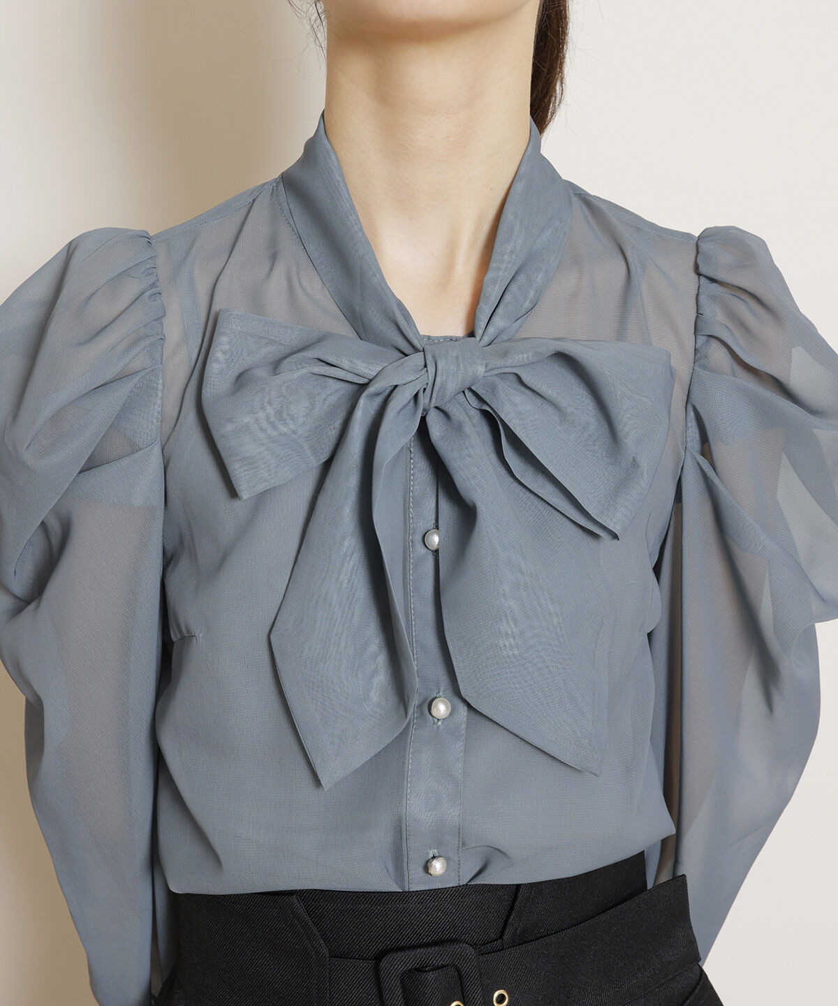 REDYAZEL「オリジナル総柄プリントブラウス」|シャツ・ブラウス|