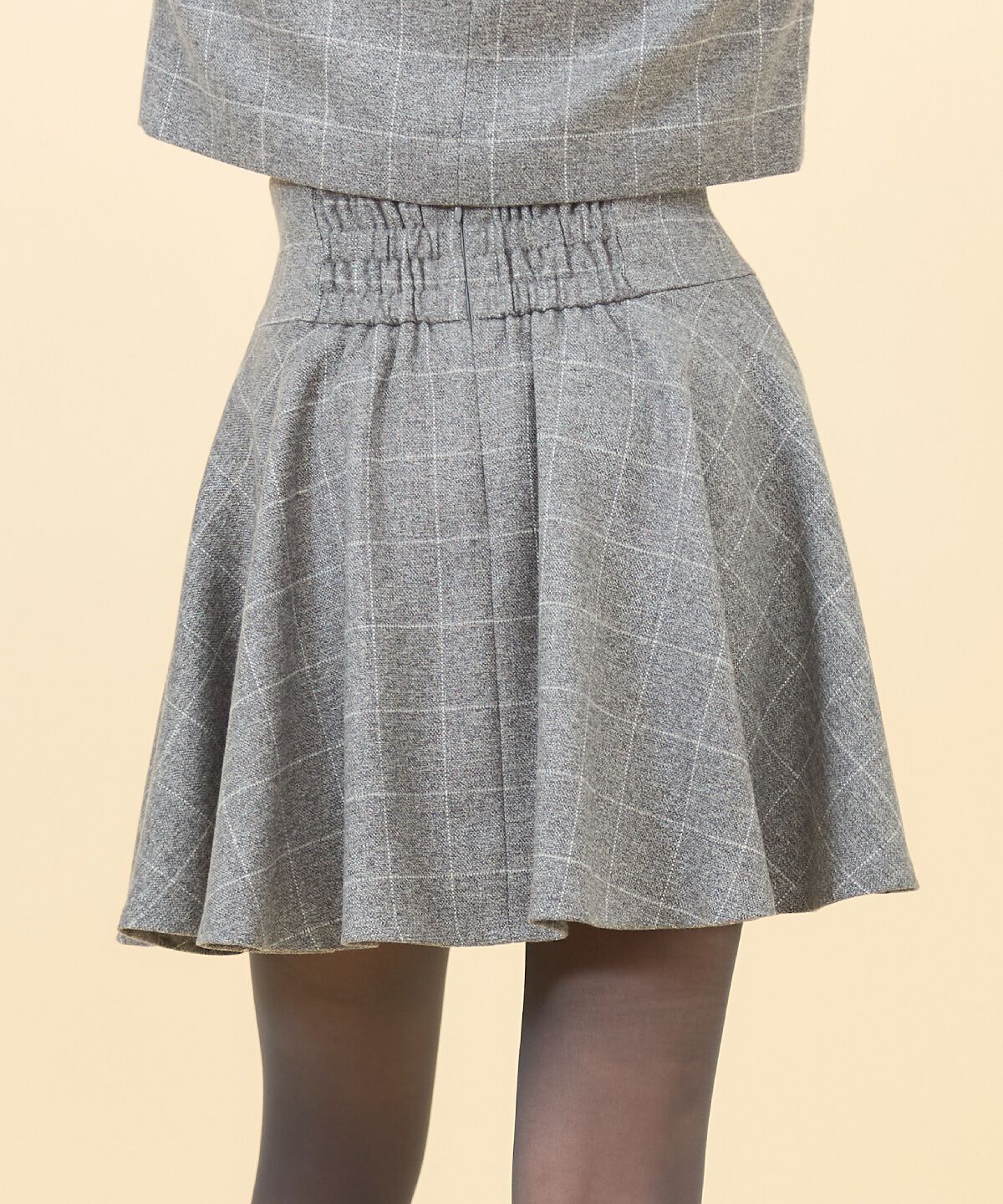 REDYAZEL「チェックフレアミニスカート」|フレア|