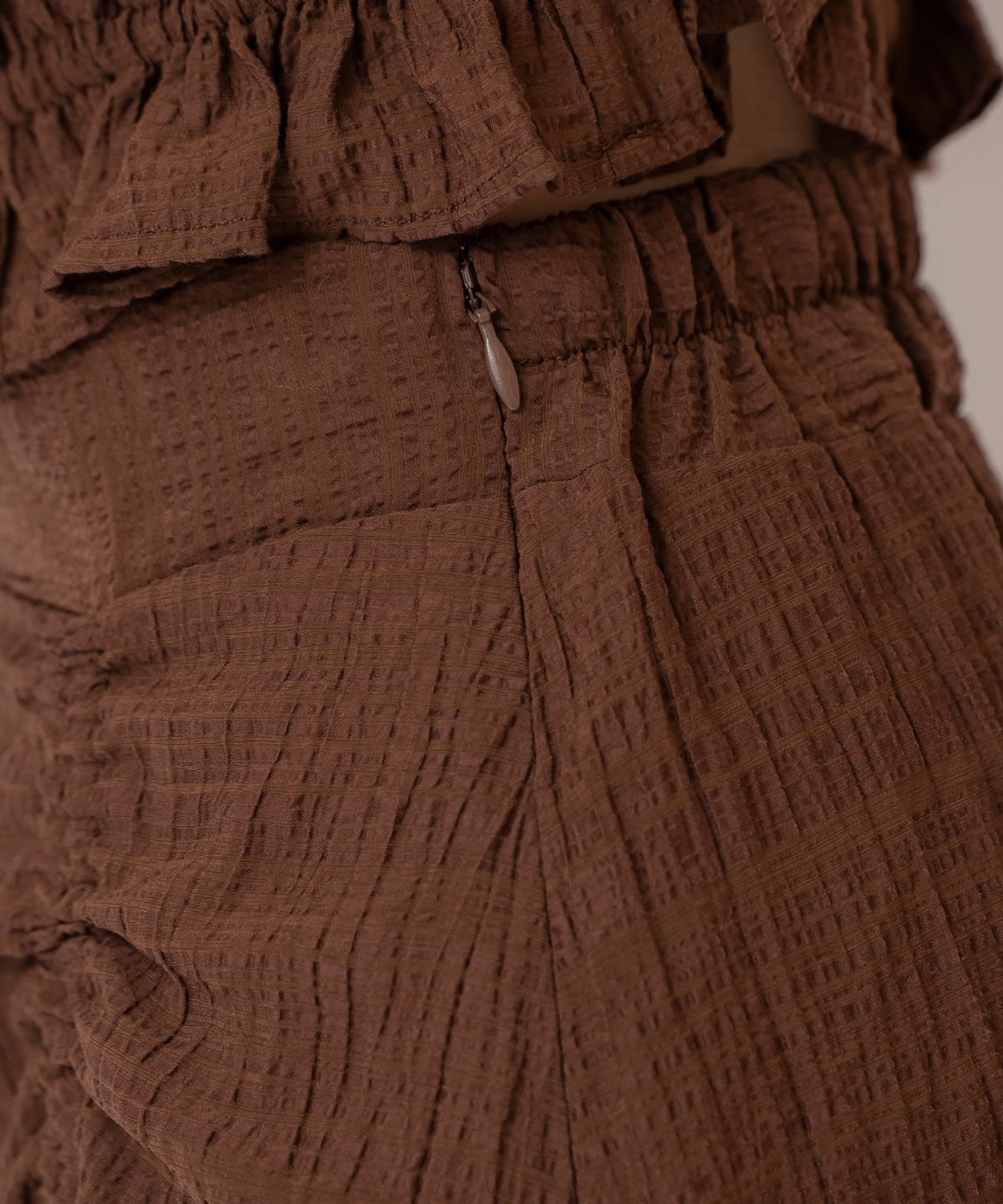 REDYAZEL「シャーリングキャミソール&times;ドロストスカートセットアップ」|ワンピース|