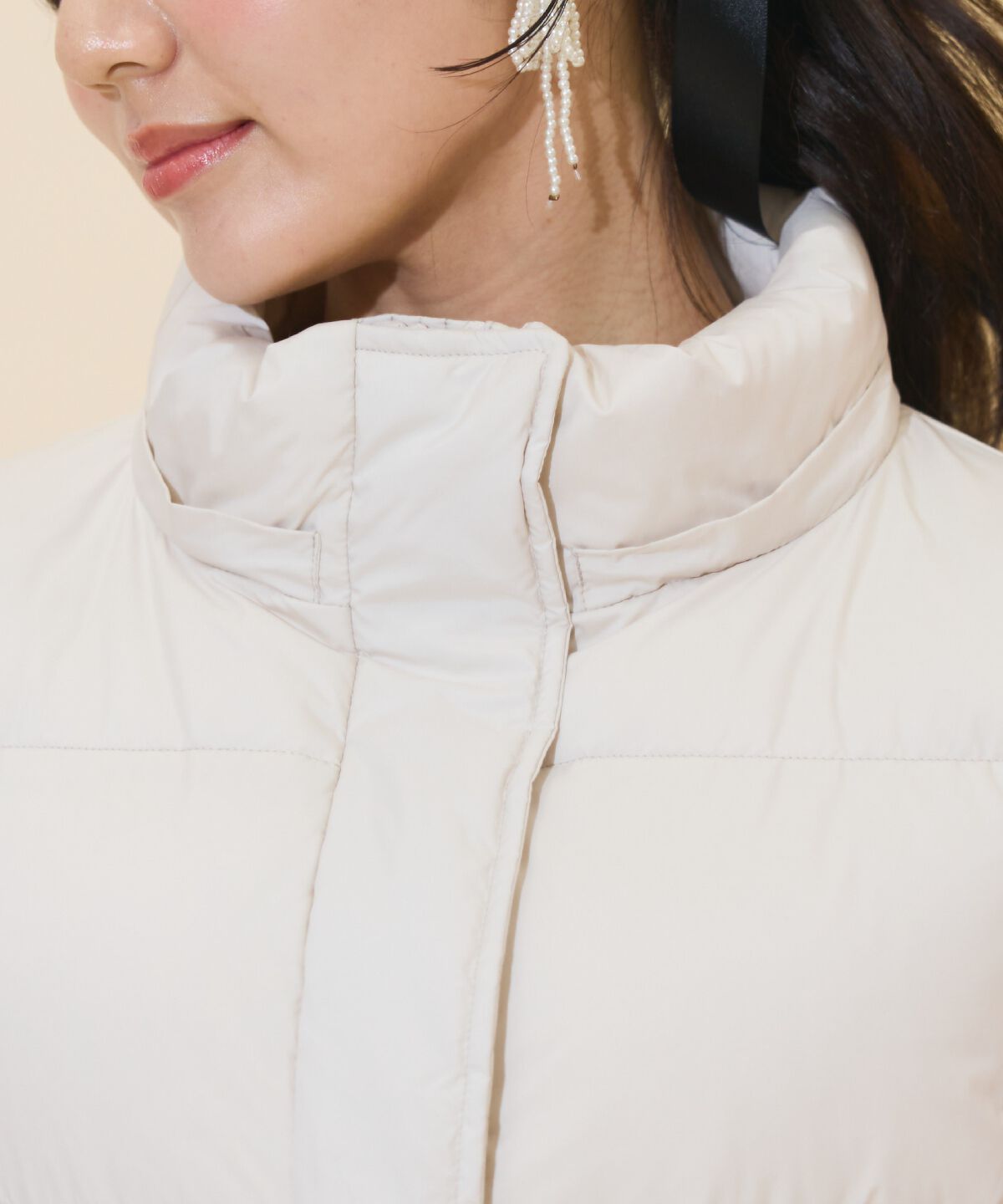 WILLSELECTION「ファー付きショートダウン」|ダウン|