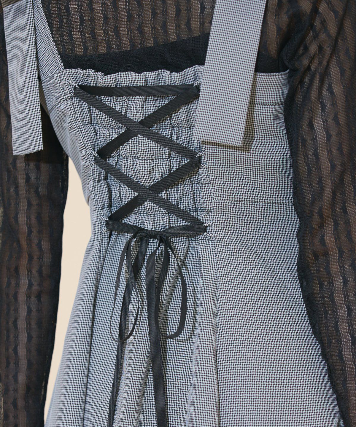 WILLSELECTION「ショルダーリボンフロントZIPワンピース」|ワンピース|