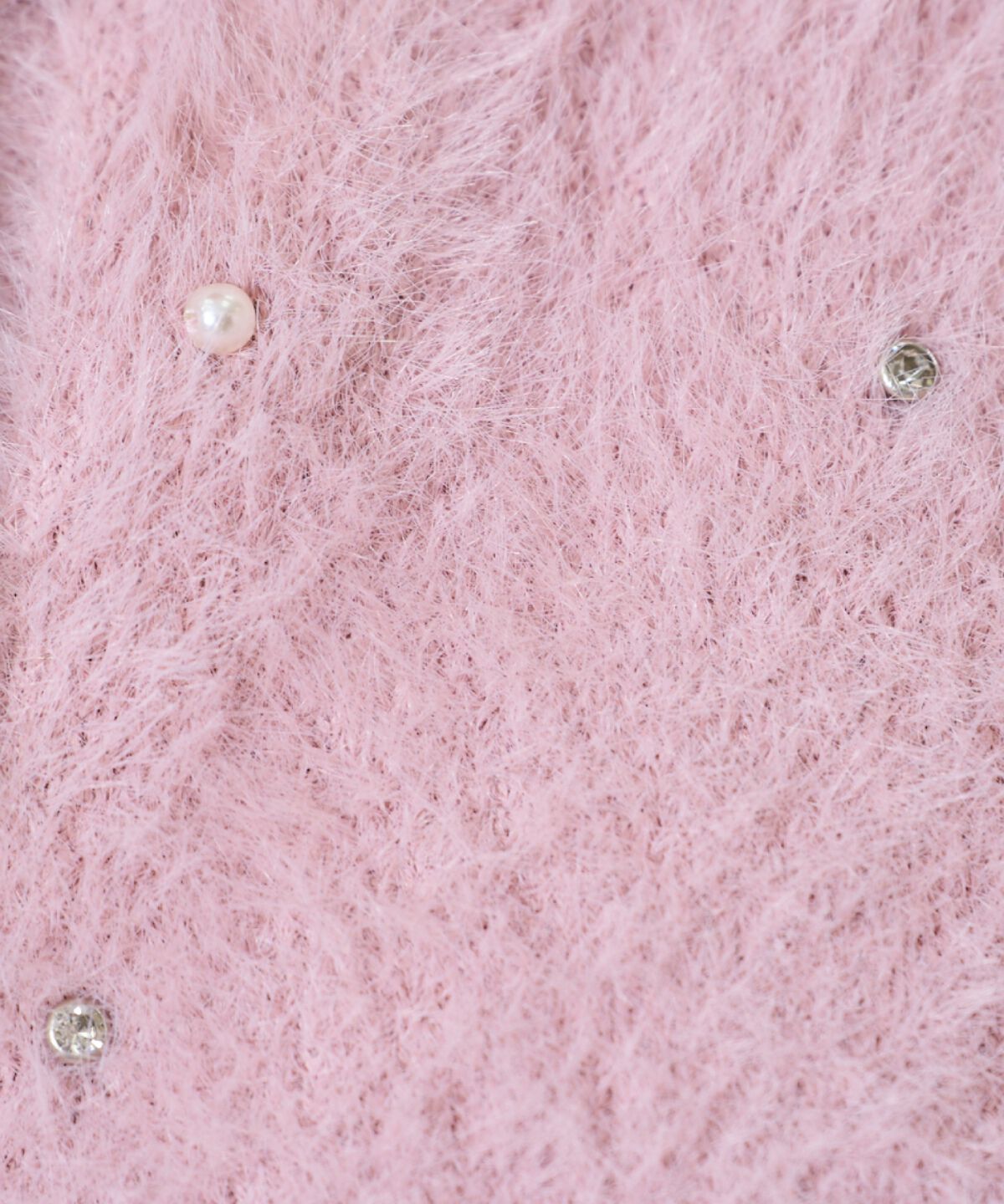 WILLSELECTION「パール＆ビジューフェザーカーディガン」|カーディガン|