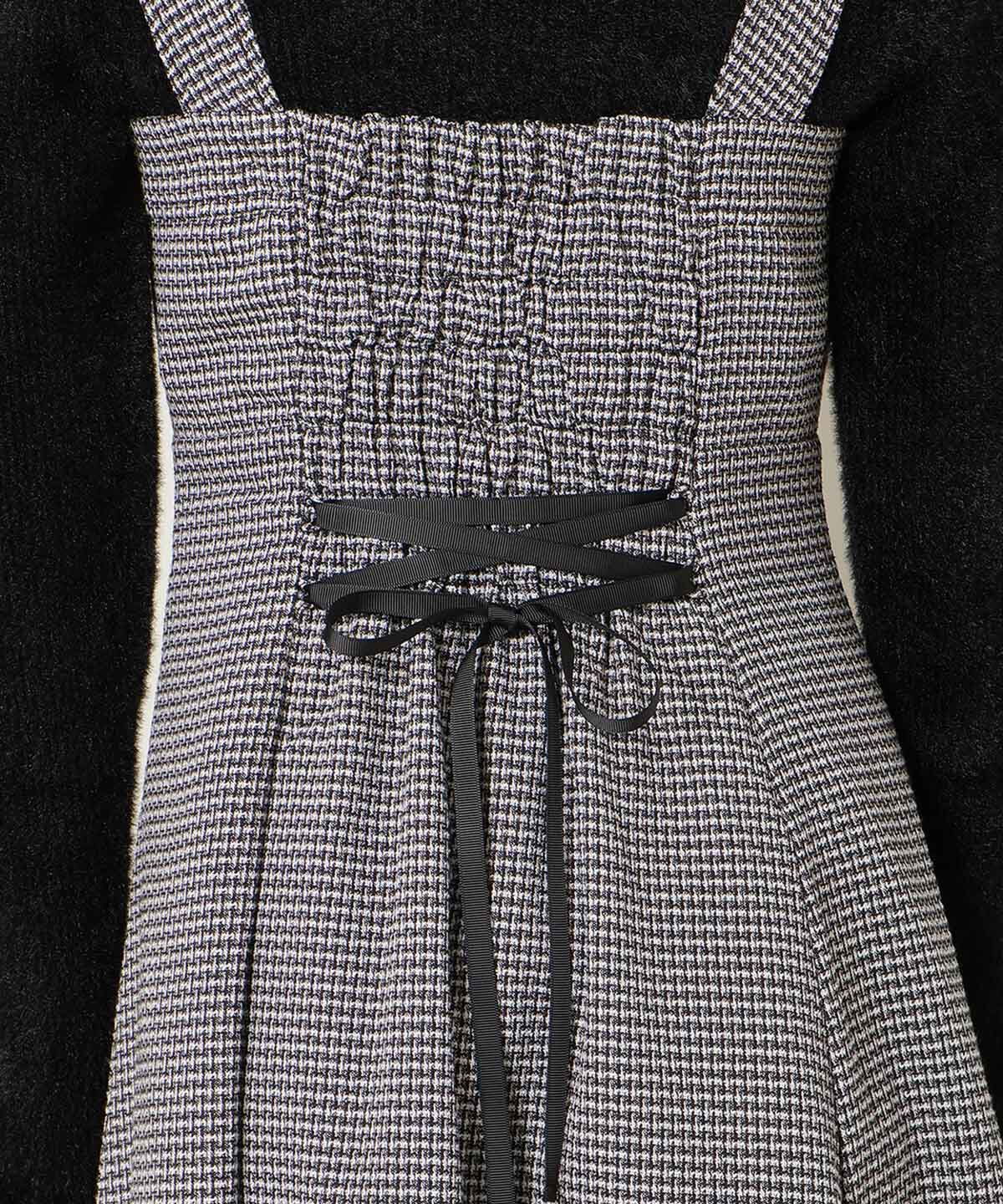 WILLSELECTION「ZIPデザインフレアジャンスカ」|ワンピース|