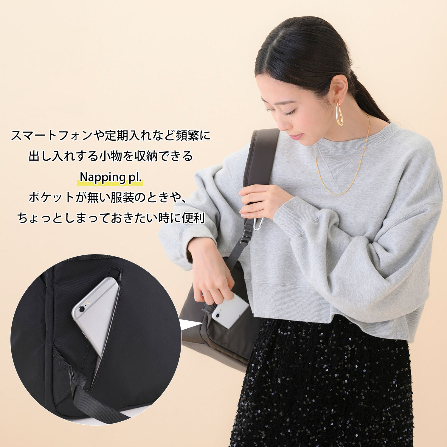 W&.Day/Night「W&.Day/Night/ダブルアンドデイナイト ポッケス スリムリュック 2024モデル A4サイズ 15276」|リュック|