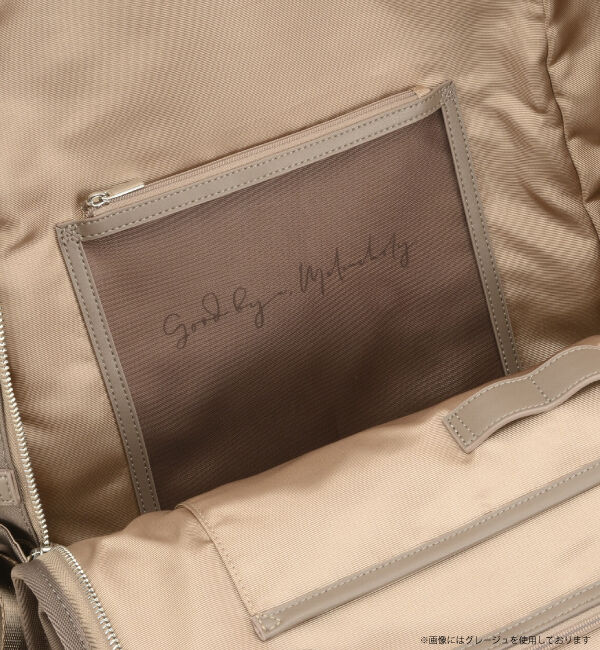 W&.Day/Night「W&.Day/Night | リッカ スクエアリュック B4サイズ 15.6インチPC収納 11713」|リュック|