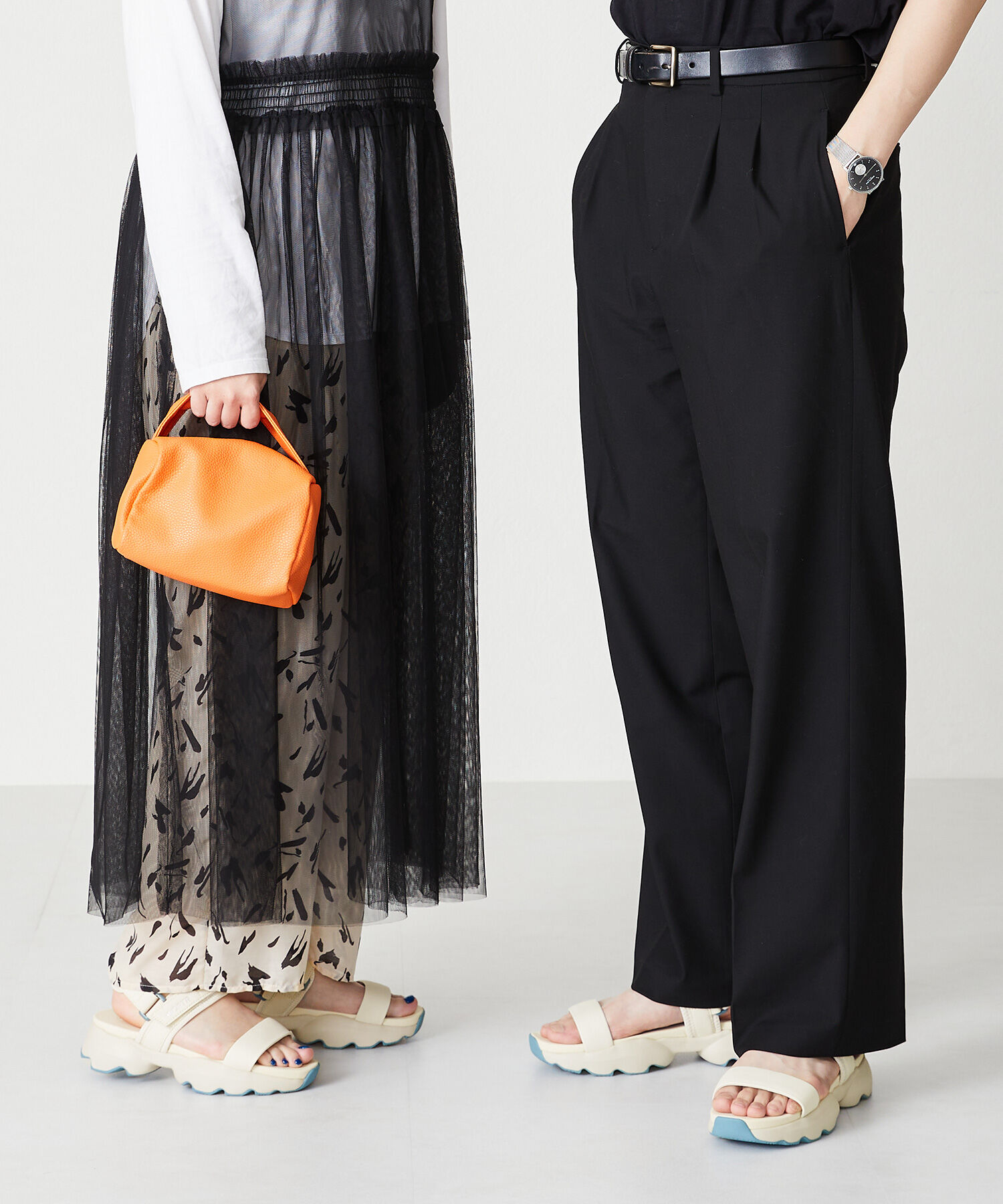 ORiental TRaffic「【アウトレット価格】スニーカーソールスポーツサンダル/OT3210 スポサン サンダル 人気」|サンダル|