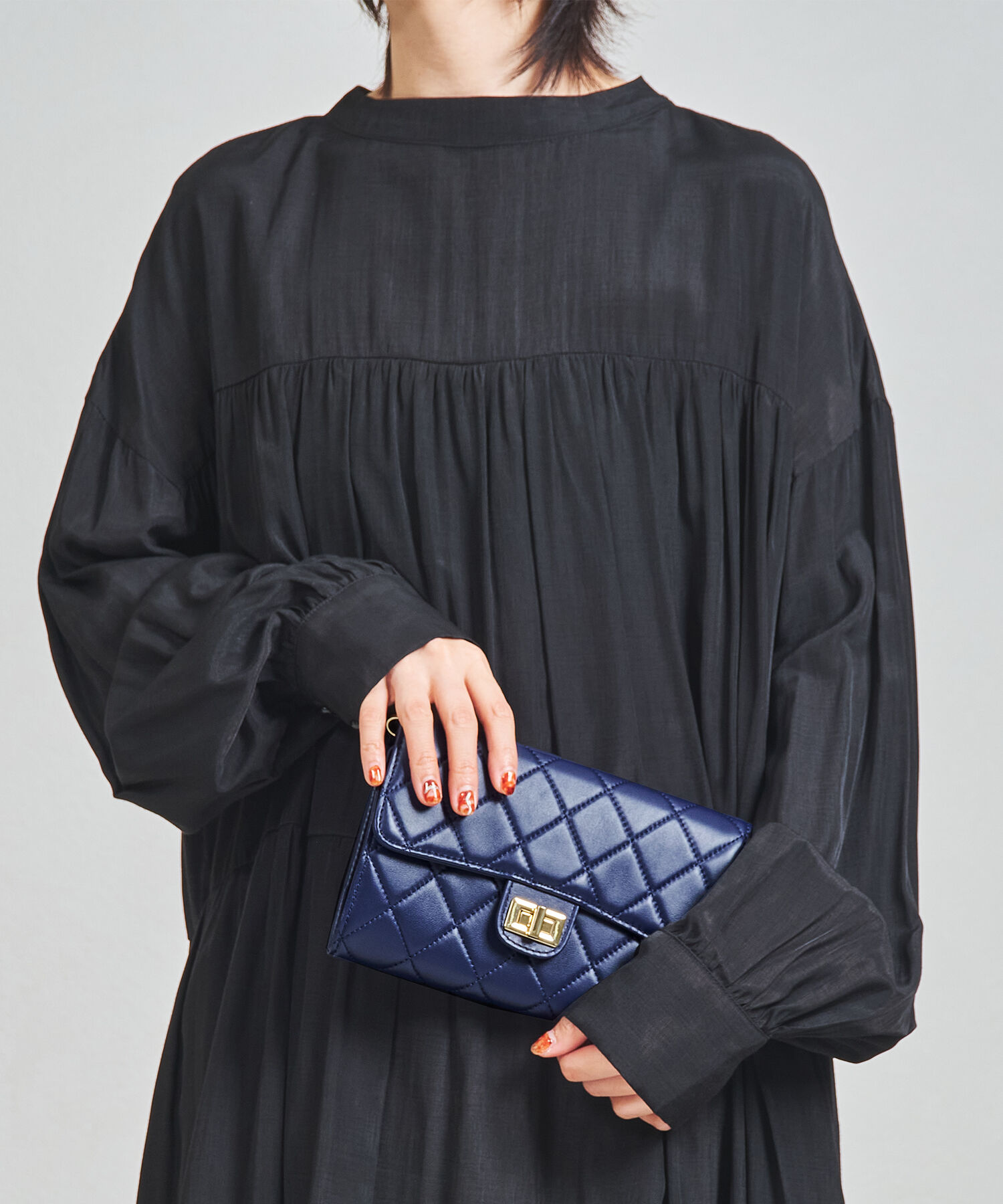 ORiental TRaffic「【BAG】キルティングお財布バッグ/BA-238 トレンド 人気 フェミニン カジュアル」|ショルダー・メッセンジャー|