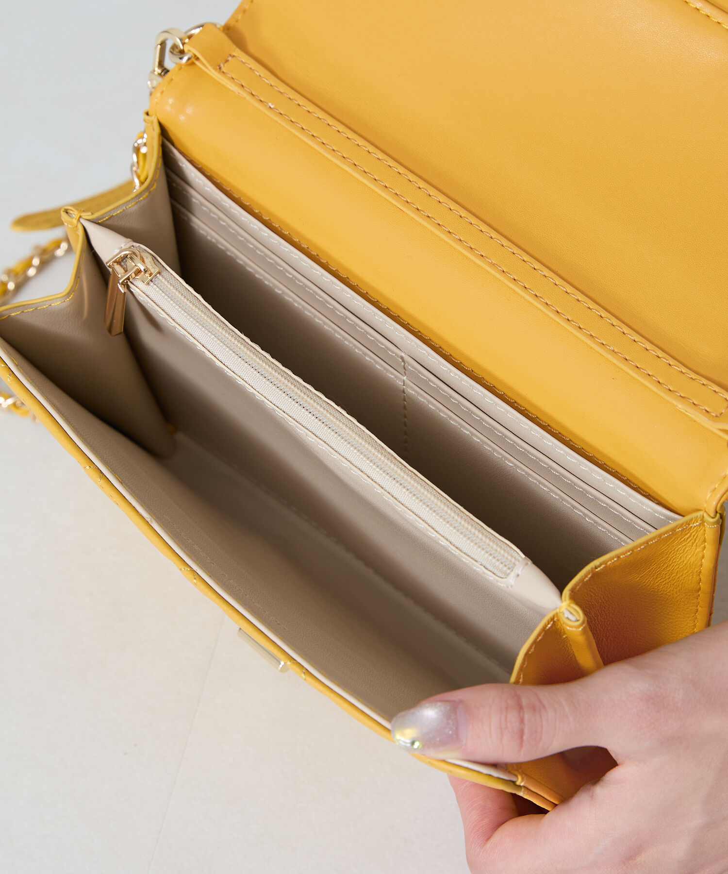 ORiental TRaffic「【BAG】キルティングお財布バッグ/BA-238 トレンド 人気 フェミニン カジュアル」|ショルダー・メッセンジャー|