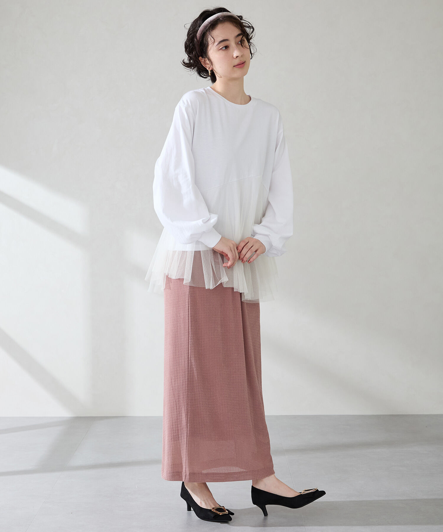 WA Oriental TRaffic「●2025秋冬新作●2wayリボンモチーフヒールパンプス/52312」|パンプス|