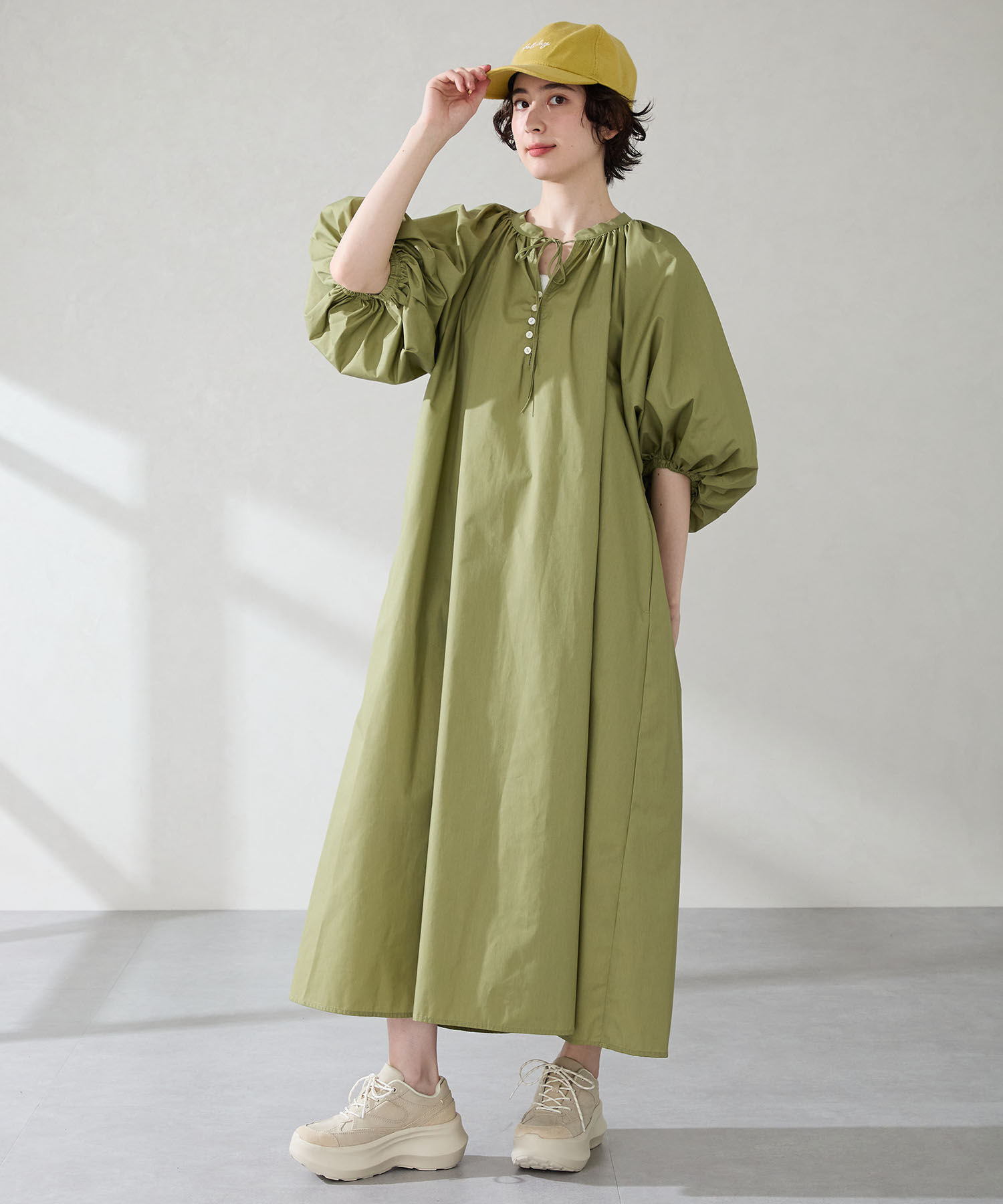 ORiental TRaffic「●2025秋冬新作●スエードボリュームソールスニーカー/OT3774」|スニーカー|