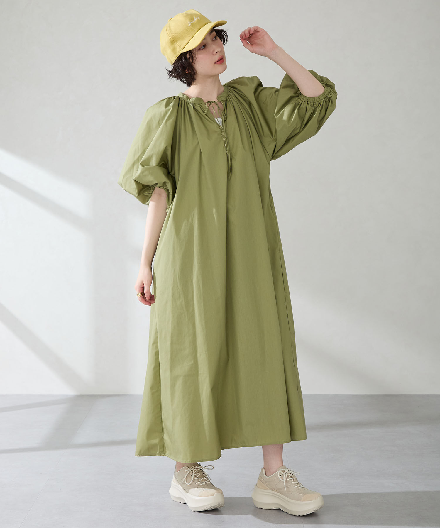 ORiental TRaffic「●2025秋冬新作●スエードボリュームソールスニーカー/OT3774」|スニーカー|