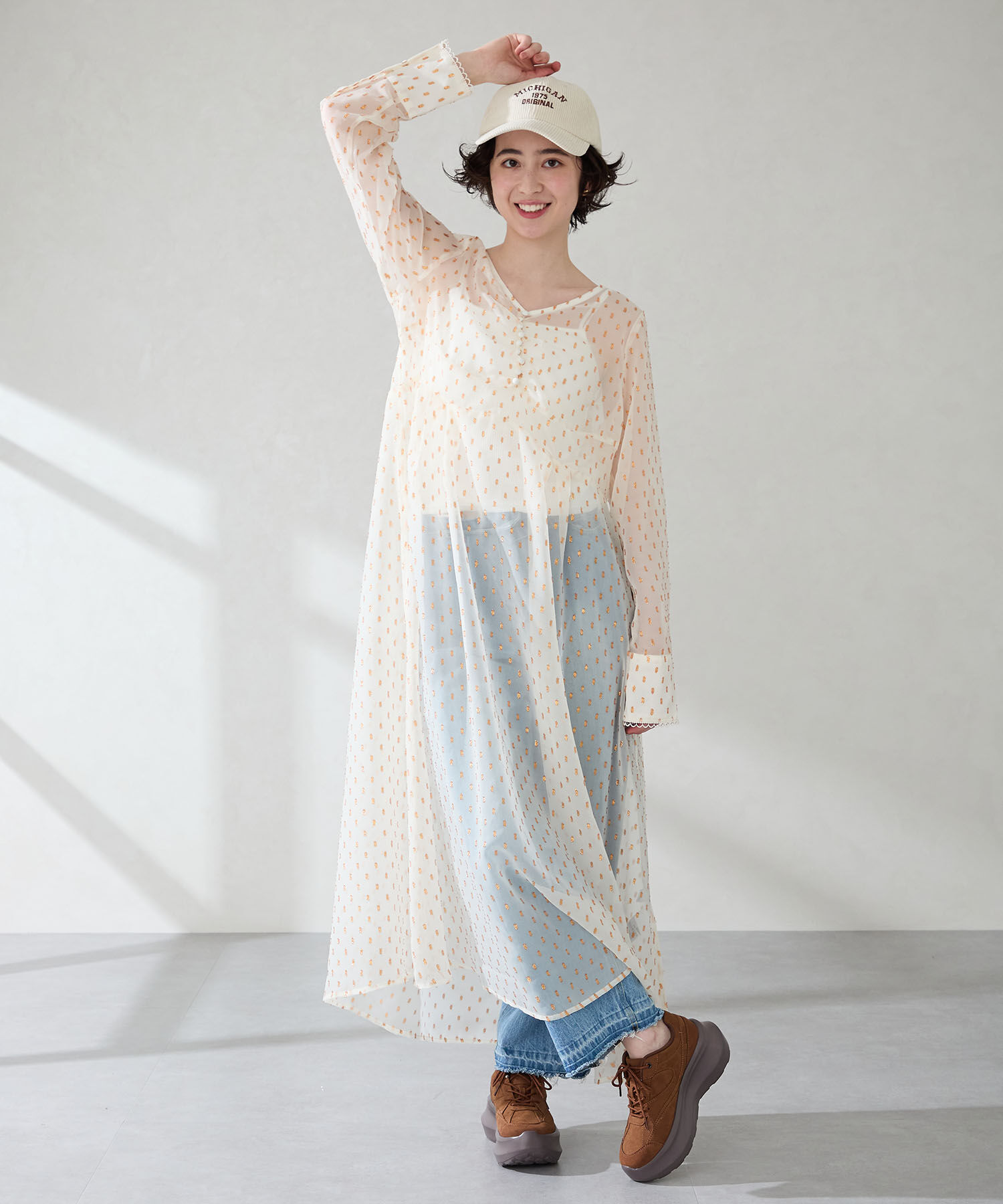 ORiental TRaffic「●2025秋冬新作●スエードボリュームソールスニーカー/OT3774」|スニーカー|