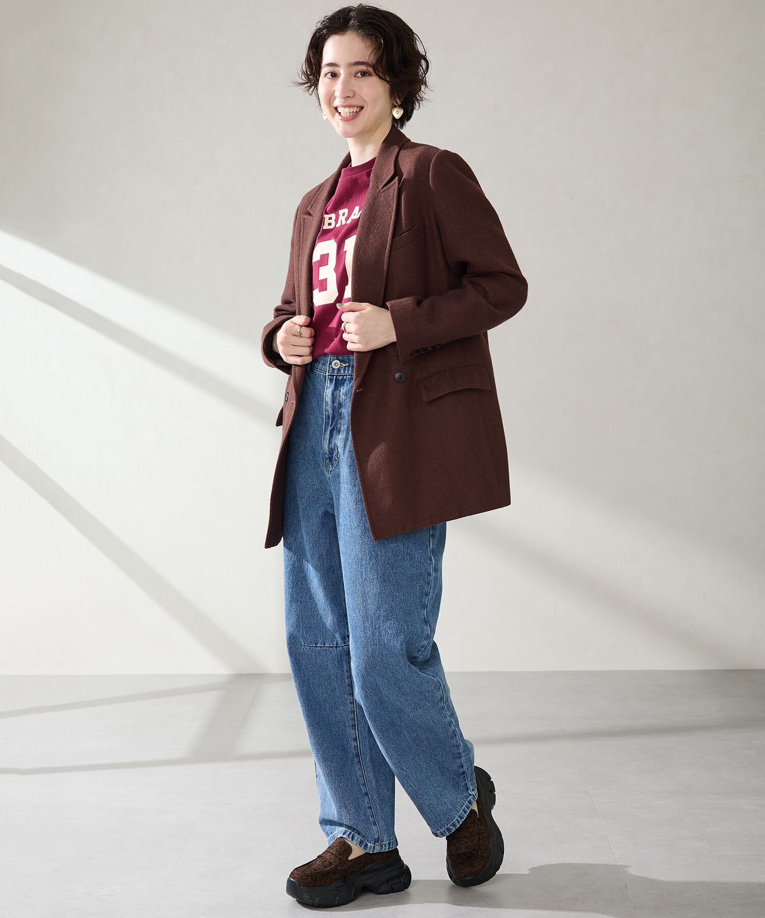 ORiental TRaffic「●2025秋冬新作●　スニーカーソール ローファー /51326 厚底」|スニーカー|