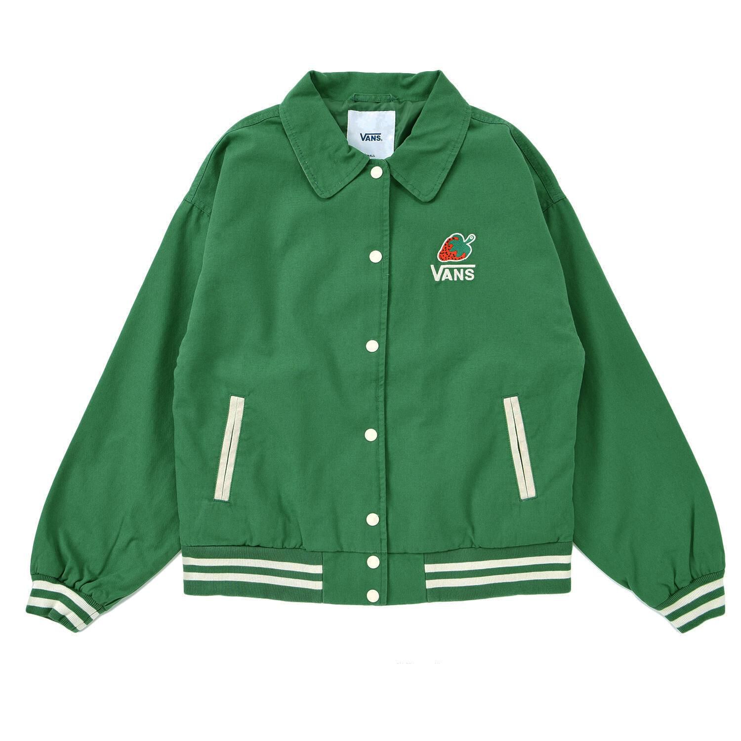 VANS「【VANSｱﾊﾟﾚﾙ】W ANAHEIM SIDEWALL JACKET」|ポロシャツ|グリーン