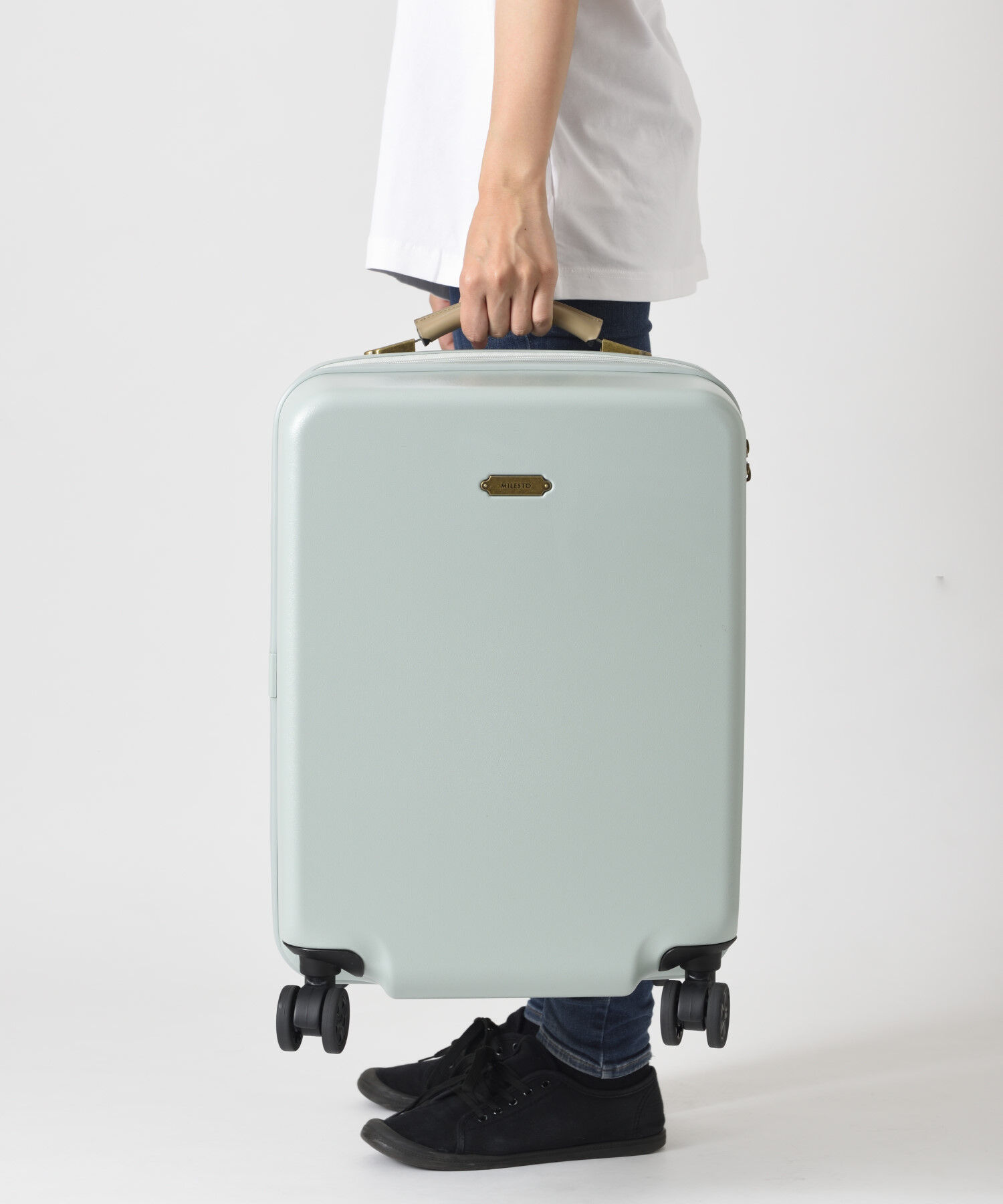 MILESTO「MILESTO UTILITY ハードキャリー キャビンサイズ ストッパー付」|キャリーケース|