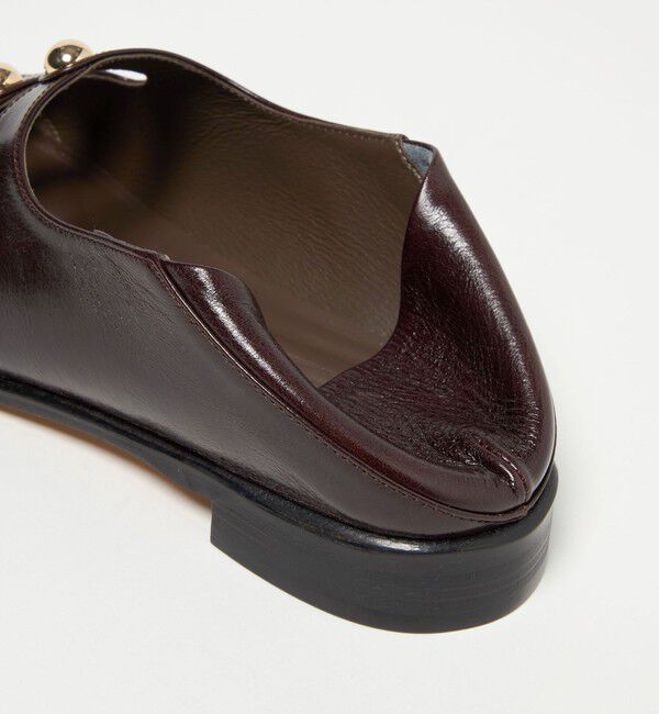 ODETTE E ODILE「スタッズトリプルベルトモカフラット20&darr;&uarr;」|ローファー|