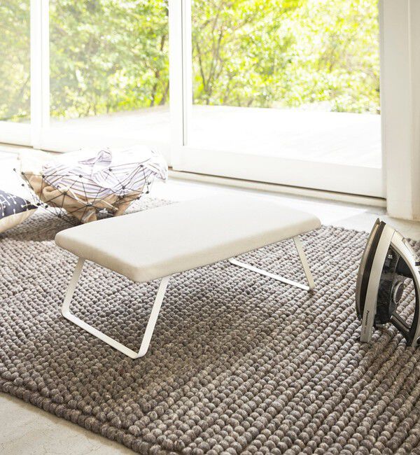 Style for Living「＜tower＞STEEL MESH アイロンボード」|トイレタリー・ランドリーグッズ|WHITE