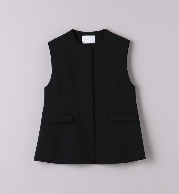 UNITED ARROWS「ノーカラー ベスト」|ベスト・ジレ|