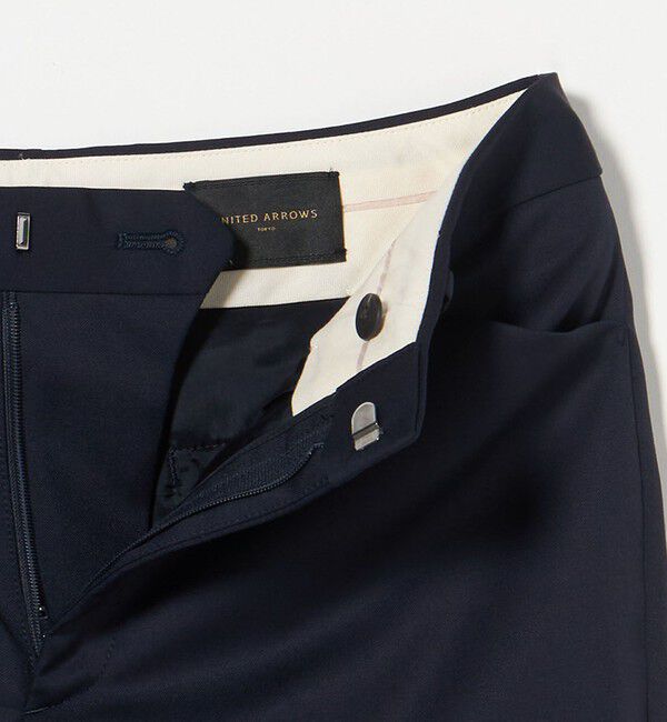 UNITED ARROWS「Vitale Barberis Canonico スリムテーパードパンツ」|スラックス|