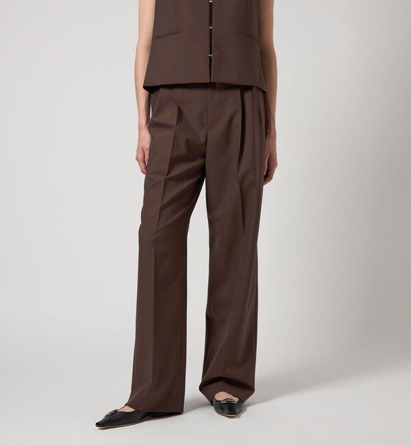 AEWEN MATOPH「＜AEWEN MATOPH＞ハイウエスト ベルトパンツ」|その他|