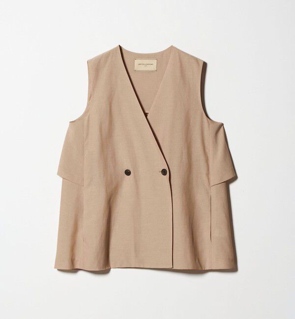 UNITED ARROWS「シアー バックフレア ベスト ‐ウォッシャブル‐」|ベスト・ジレ|