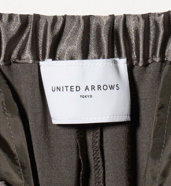UNITED ARROWS「サテン ウエスト イージー パンツ ‐ウォッシャブル‐」|その他|