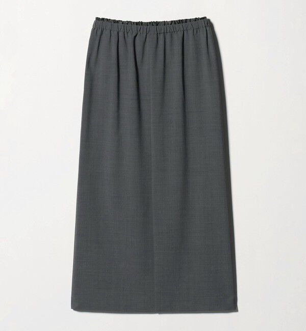 UNITED ARROWS「サテン ウエスト ロングスカート ‐ウォッシャブル‐」|スカート|