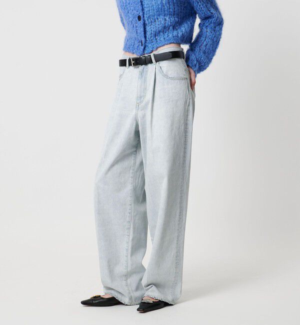 AEWEN MATOPH「＜AEWEN MATOPH＞デニムタックパンツ」|デニム|