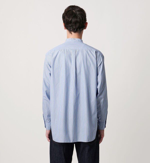 UNITED ARROWS「カリビアーナミルズ ポプリン バンドカラーシャツ」|シャツ・ブラウス|