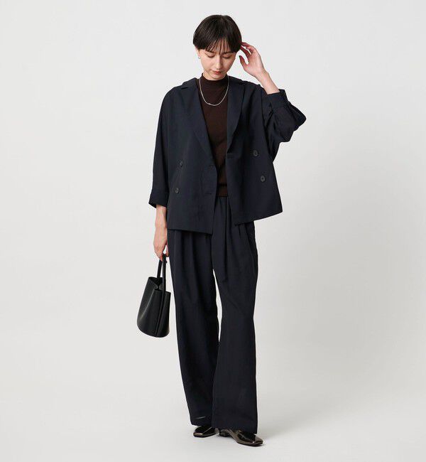 UNITED ARROWS「シアー ドルマン ブラウス ジャケット ウォッシャブル」|テーラードジャケット|