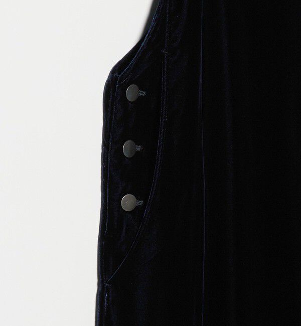 UNITED ARROWS「ベルベット サロペット スカート」|オールインワン|