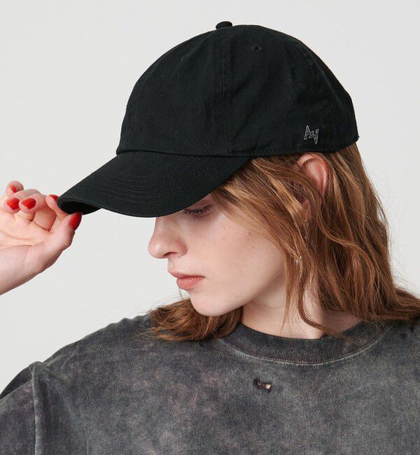 ASTRAET「＜ASTRAET＞コットン ベースボールキャップ」|キャップ・キャスケット|BLACK